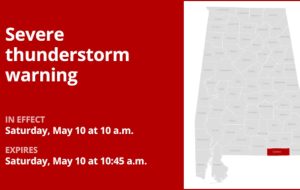 رعد و برق با تگرگ به اندازه پنی و بادهای آسیب رسان در شهرستان ژنو شنبه ، گوست ها می توانند با سرعت ۶۰ مایل در ساعت برسند